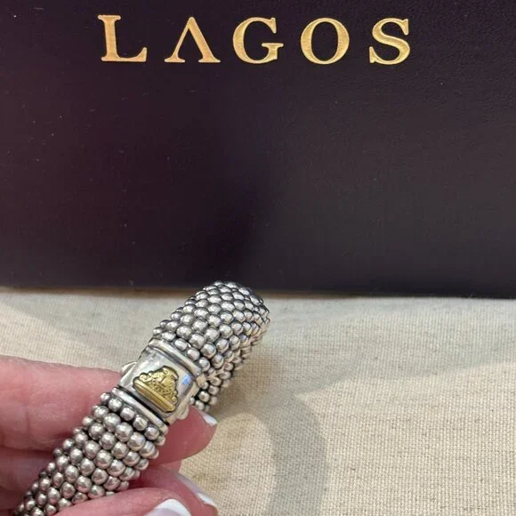 Lagos Signature Caviar Bracelet 15Mm - Picture 13 of 16